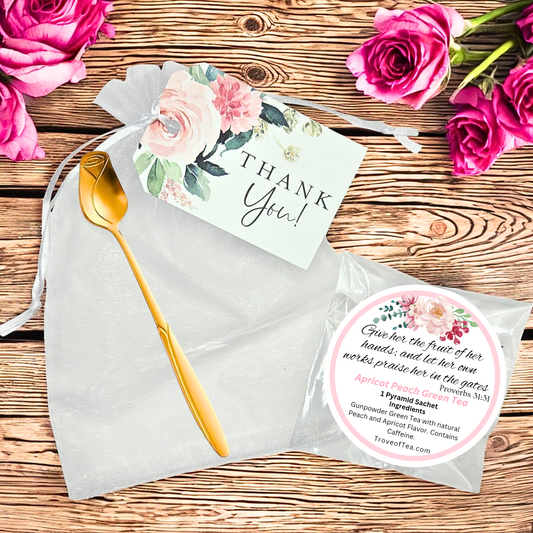 Beautiful Rose Bud Teaspoon - 5.2 in