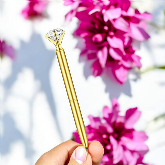 Gold Diamond Pen