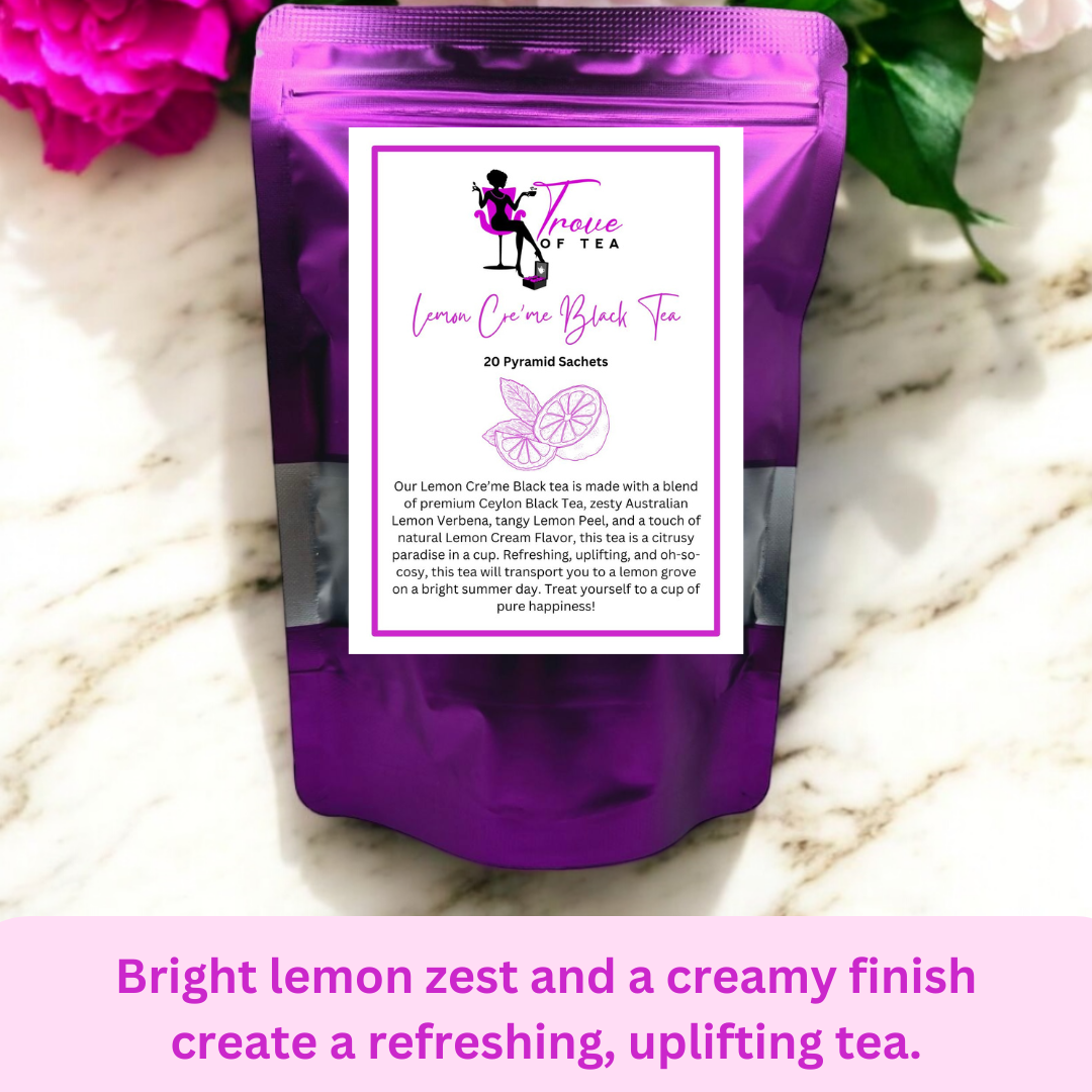 Lemon Cream Dessert Evening Tea