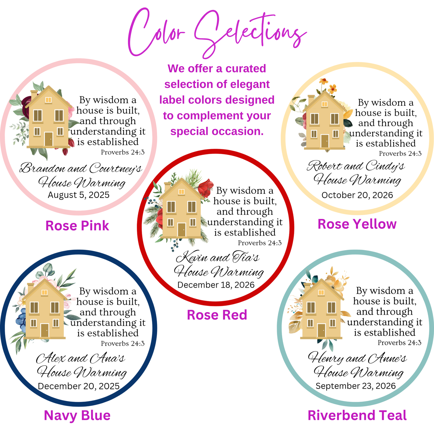 Housewarming Tea Party Favor (Set of 10)