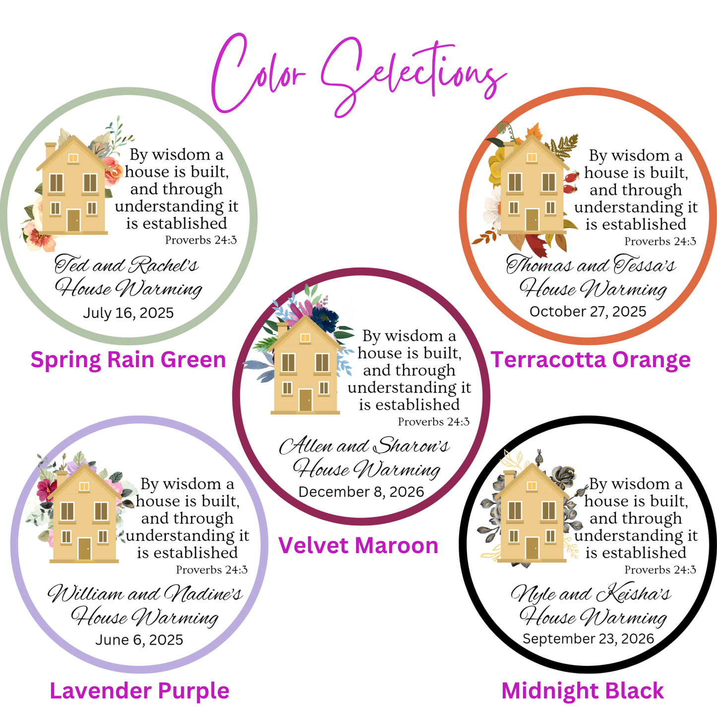 Housewarming Tea Party Favor (Set of 10)
