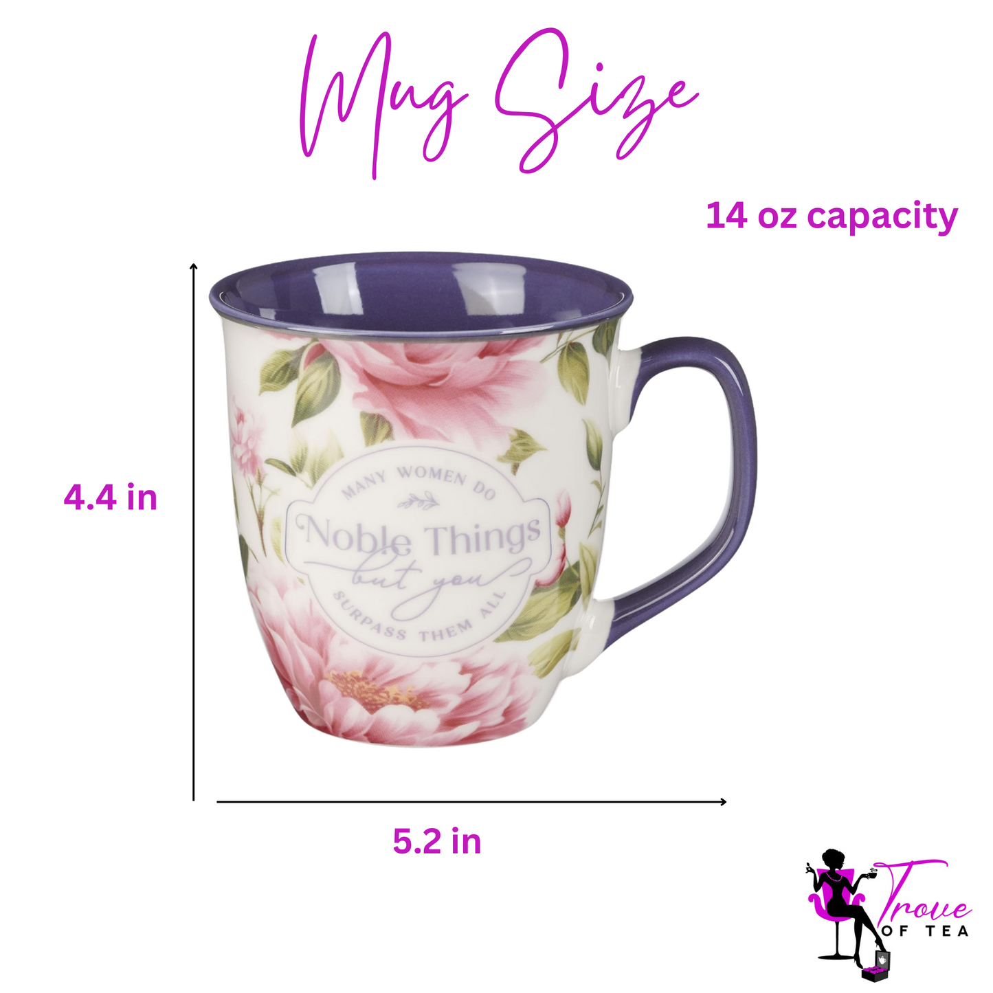 Proverbs 31 Woman Bible Verse Mug – Proverbs 31:29 - 14oz