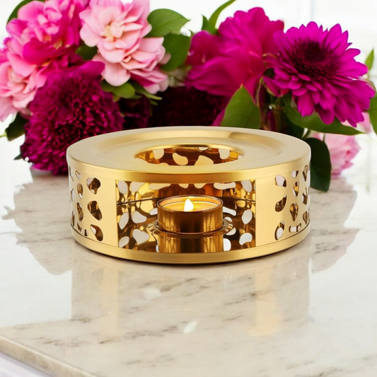 Golden Light Teapot Warmer