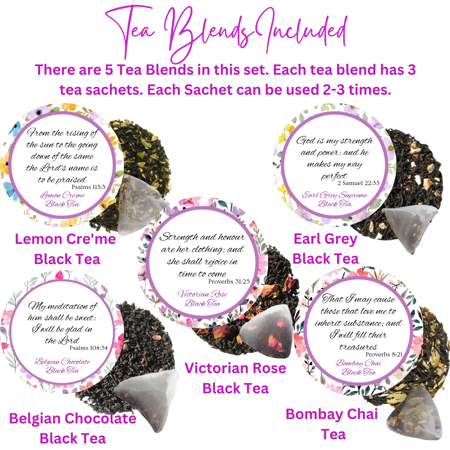 Strength and Honor Black Tea Sampler