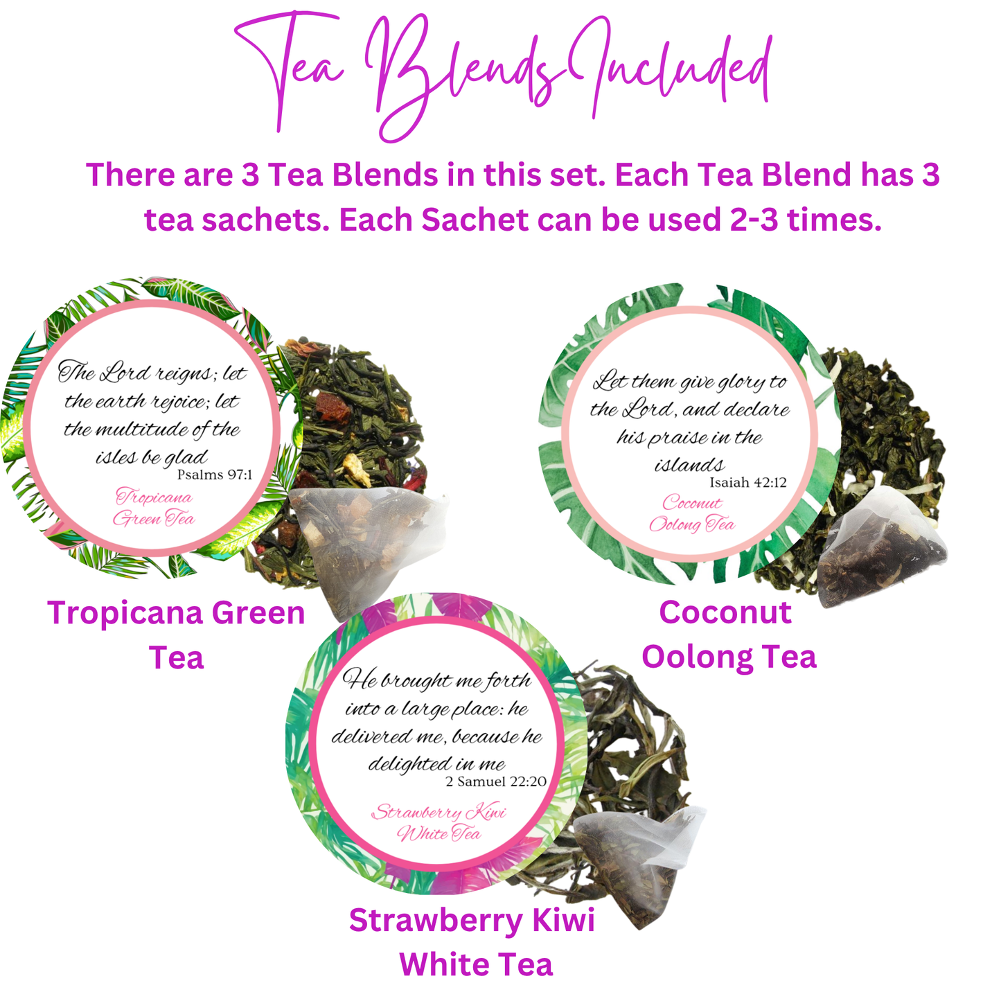 Island Praise Tea Set