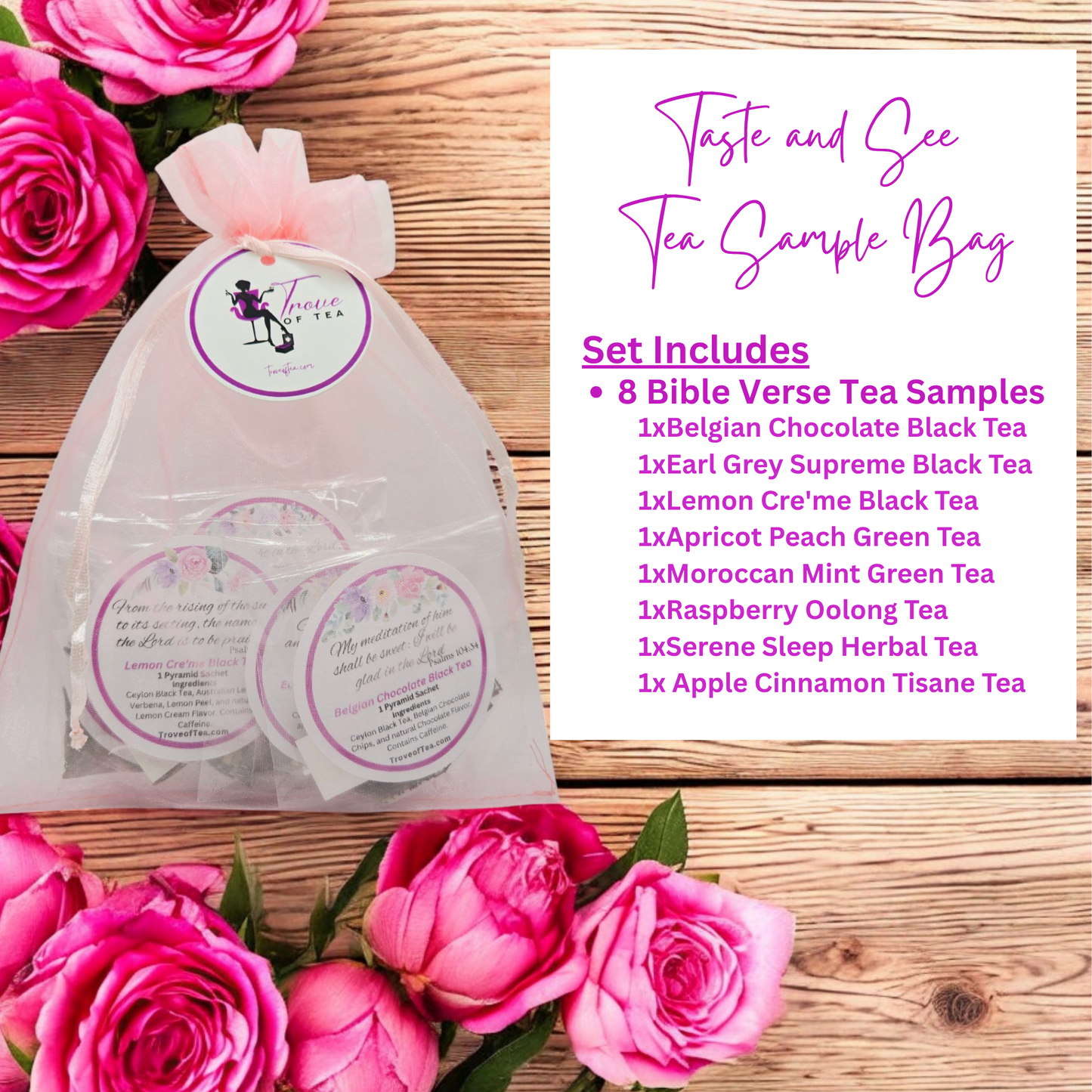 Taste and See Sample Tea Bag Set