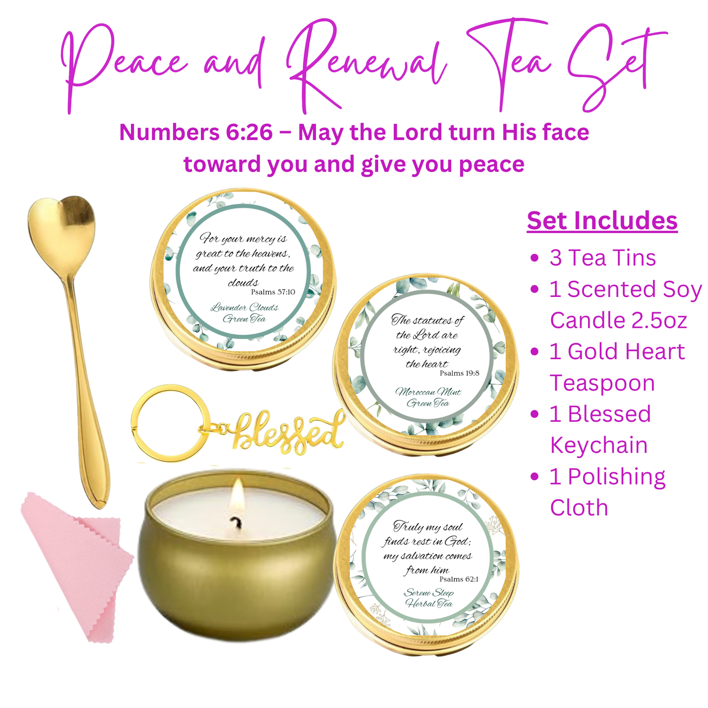 Peace and Quiet Tea Set