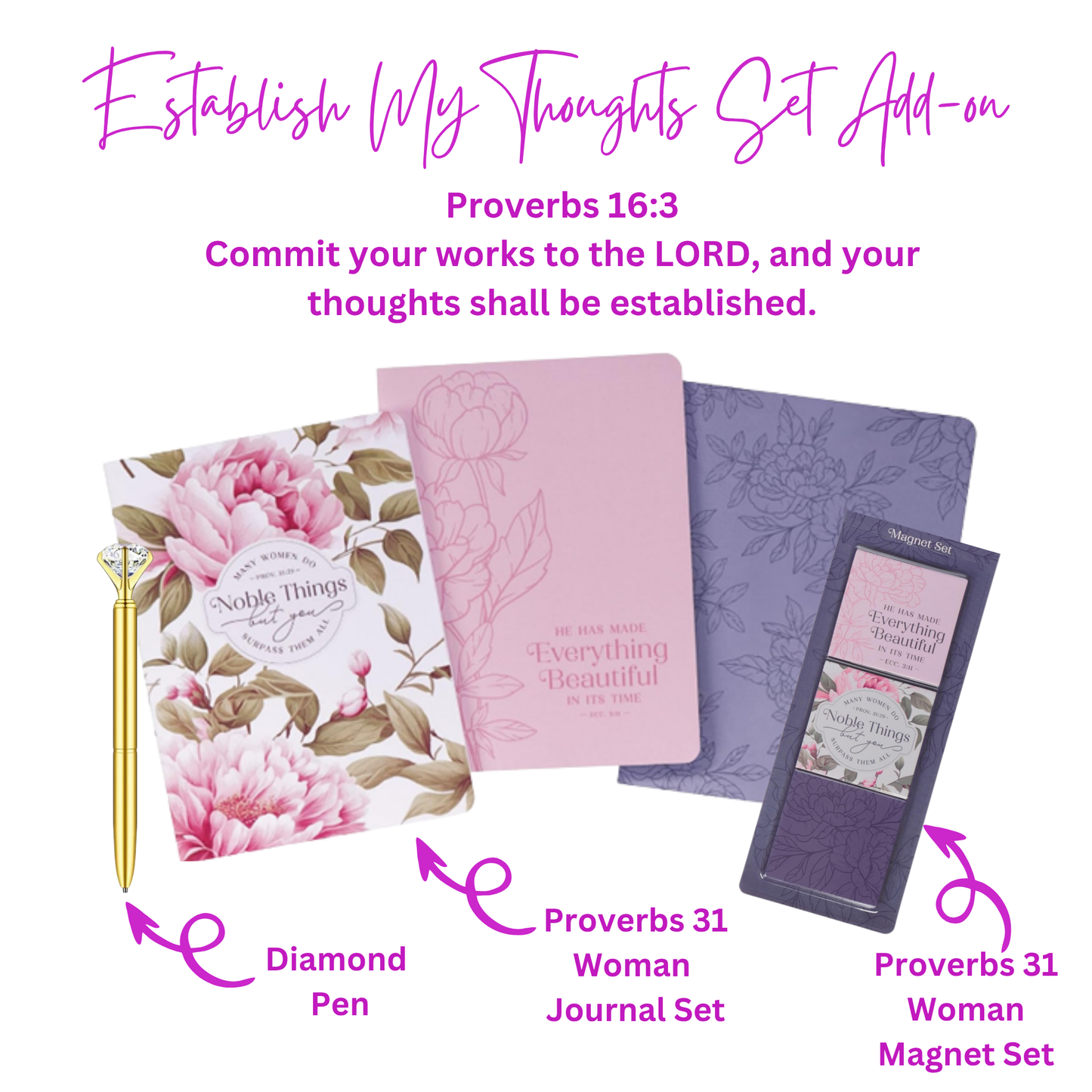 Proverbs 31 Woman Elevated Tea Set