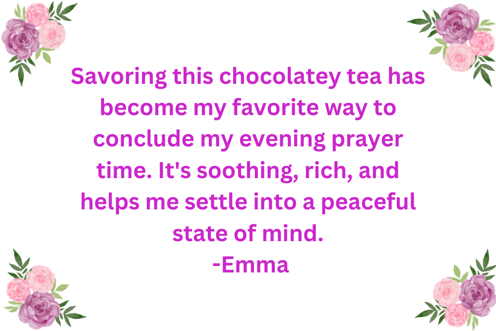 Belgian Chocolate Black Tea Review