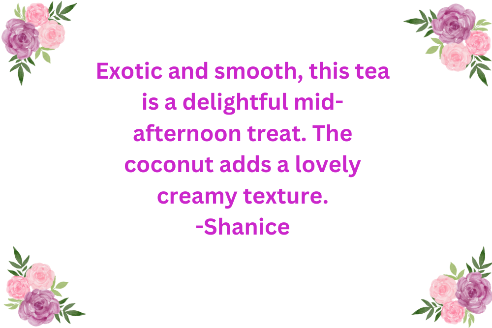 Smooth and Creamy Coconut Oolong Tea Review