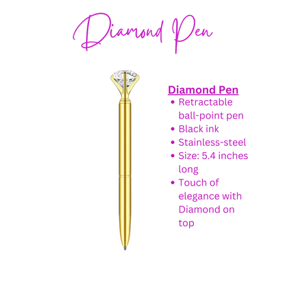 Gold Diamond Pen