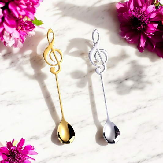 Gold or Silver Music Teaspoon - Psalms