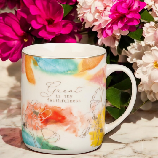 Great is Thy Faithfulness Mug 