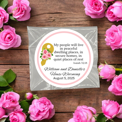 Key Housewarming Tea Bag Party Favor (Set of 20)