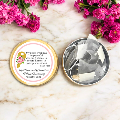 Key Housewarming Tea Party Favor (Set of 10)