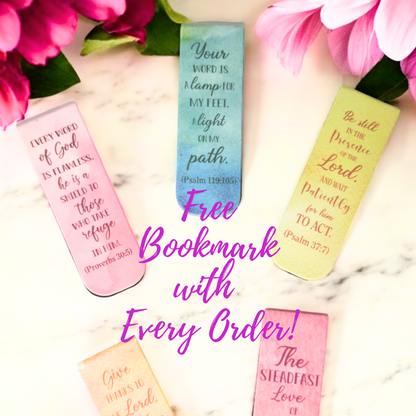 Free Bookmark with every purchase
