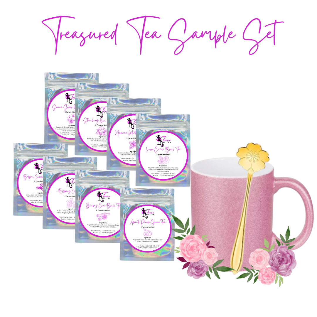 Assorted Premium Tea Samples with Tea Cup