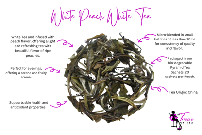 Relaxing White Peach White Tea Features