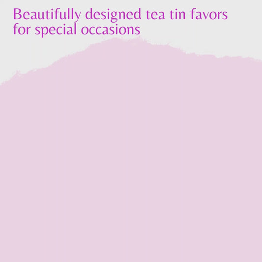 Baby Shower Bible Tea Bag Party Favors in Mini Tins (Set of 10)