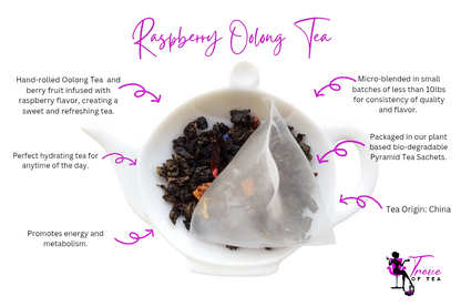 Raspberry Oolong Tea Refill Bags