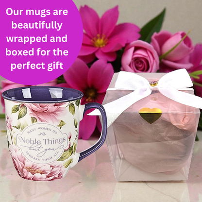 Proverbs 31 Woman Bible Verse Mug – Proverbs 31:29 - 14oz