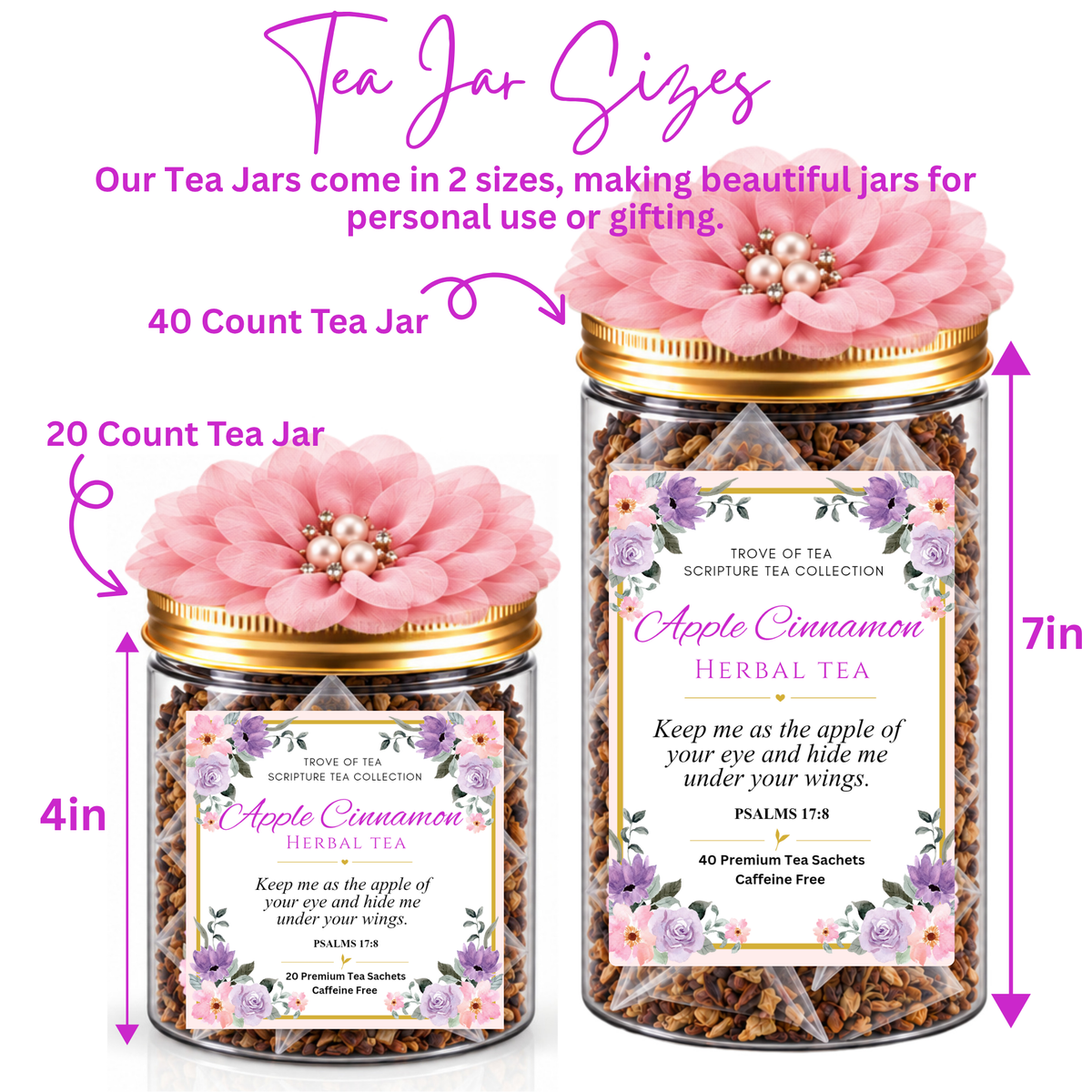 Apple Cinnamon Herbal Tisane Tea