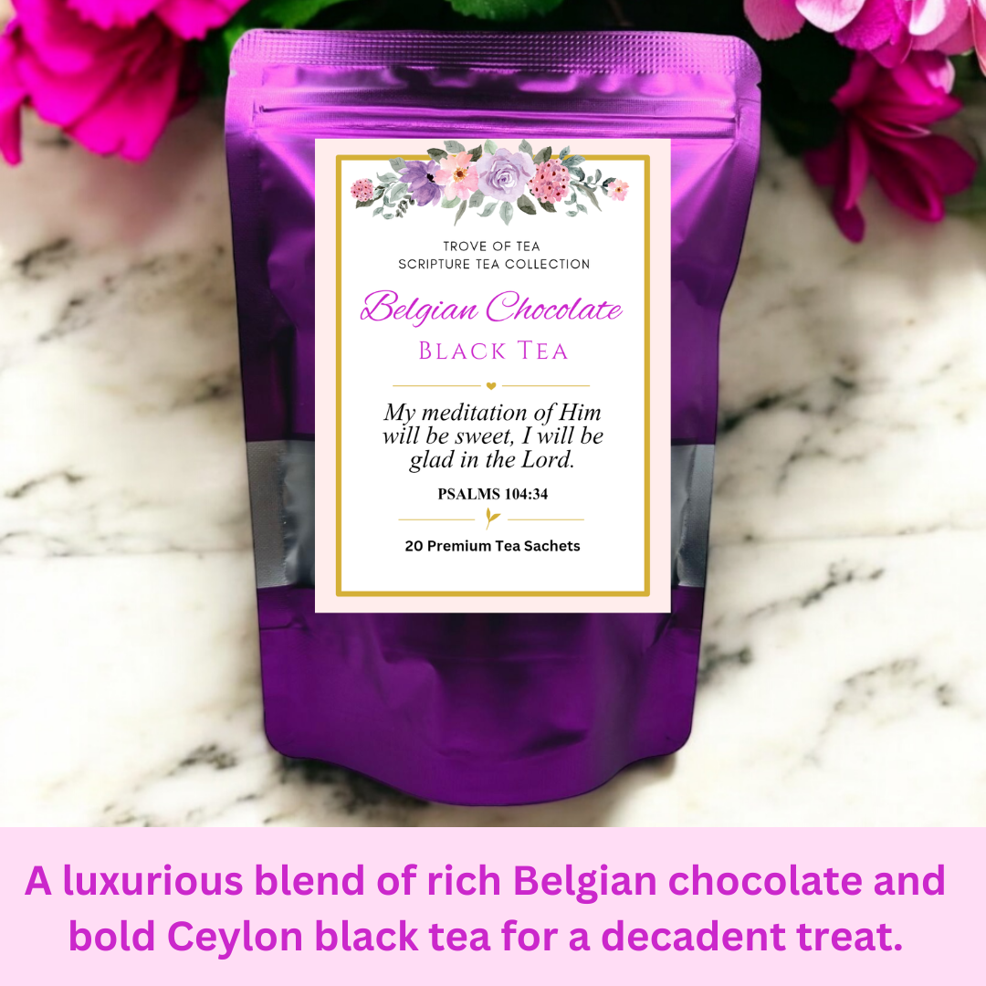 Belgian Chocolate Black Tea Refill Bags