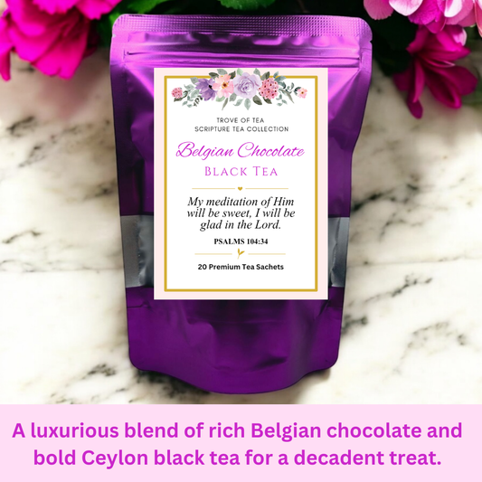 Belgian Chocolate Black Tea Refill Bags