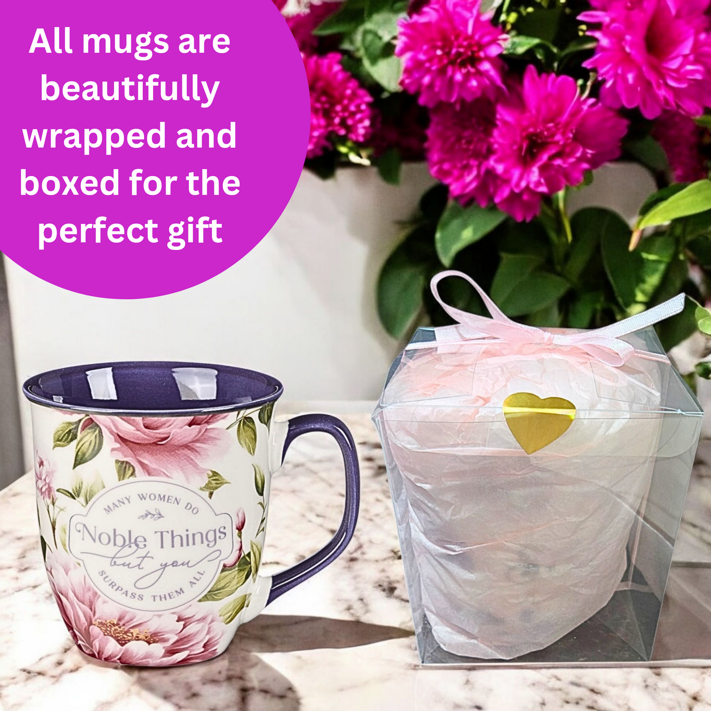 Proverbs 31 Woman Bible Verse Mug – Proverbs 31:29 - 14oz