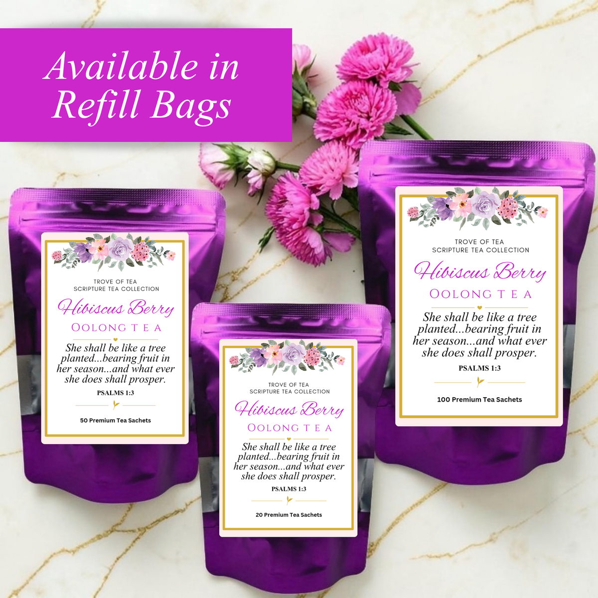 Hibiscus Berry Oolong Tea