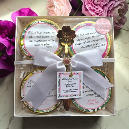 Isles of Praise and Redemption Summer Tea Bag Tin Gift Set