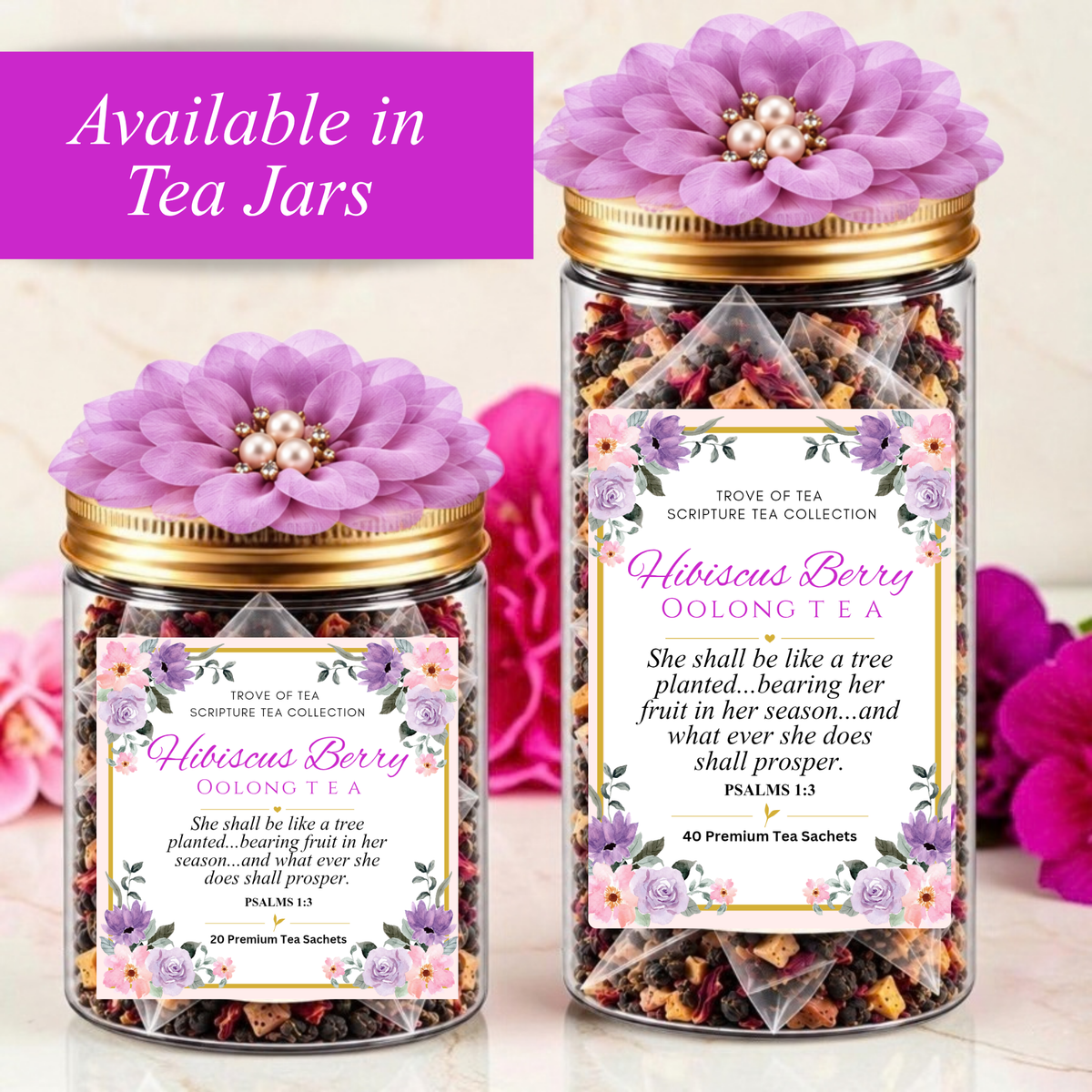 Hibiscus Berry Oolong Tea