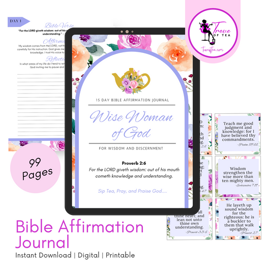 Wise Woman of God Women’s Daily Devotional Journal (Digital Download)