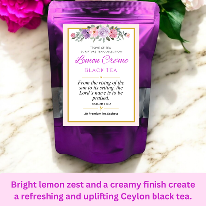 Lemon Cre'me Black Tea Refill Bags