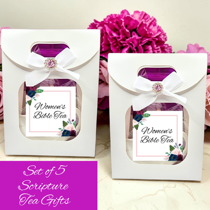 Custom Prayer Breakfast Gifts for Women's Ministry in Navy (Set of 5)