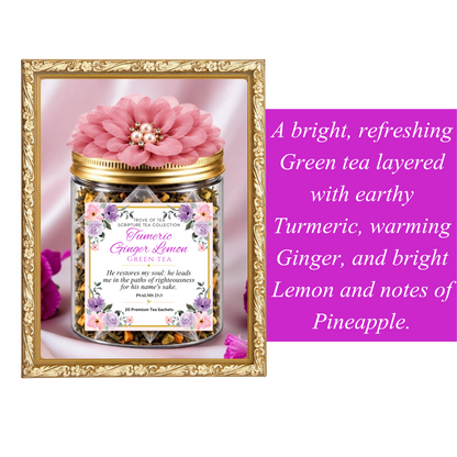 Tumeric Ginger Lemon Green Tea