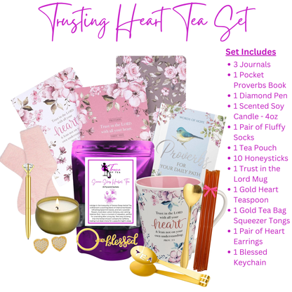 Trusting Heart  Elevated Tea Set