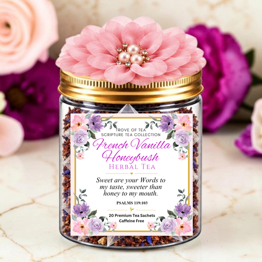 French Vanilla Honeybush Herbal Tea