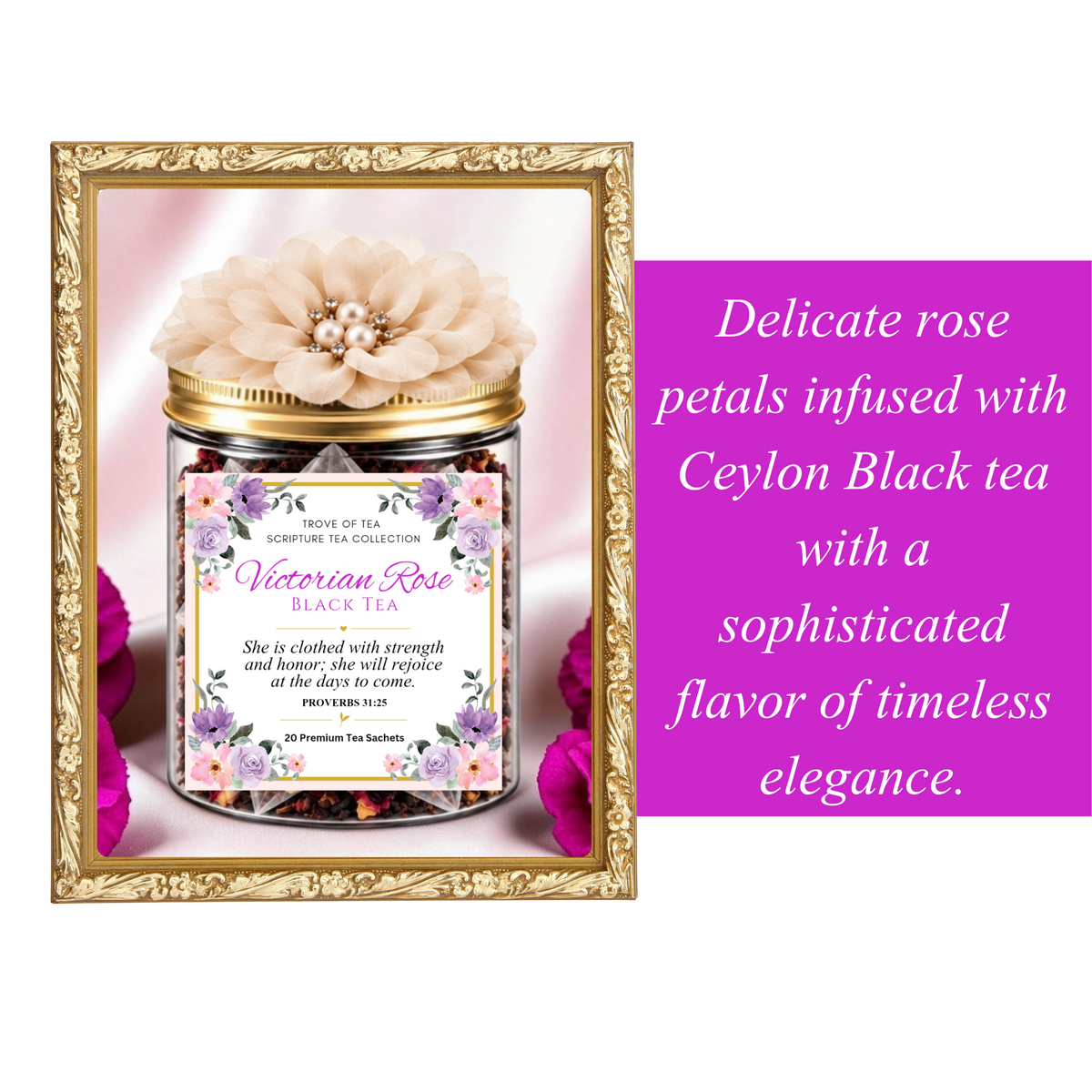 Victorian Rose Black Tea