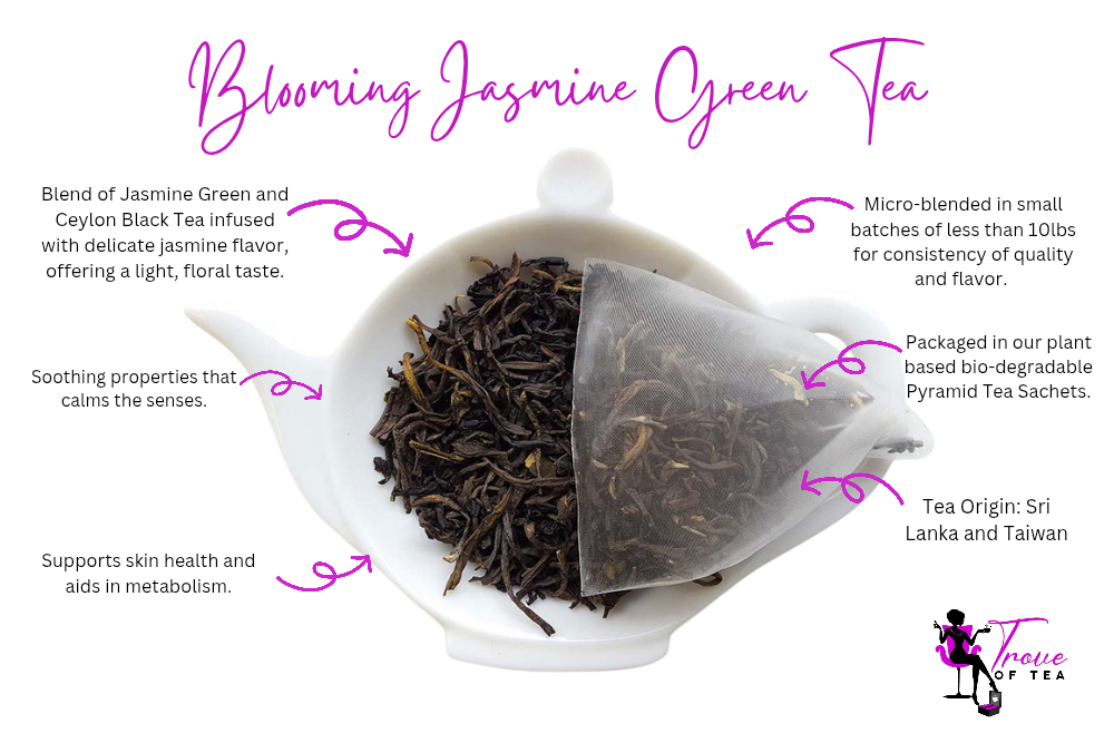 Blooming Jasmine Green Tea Samples