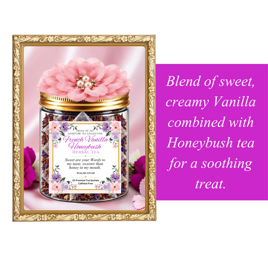 French Vanilla Honeybush Herbal Tea