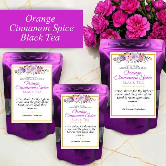 Orange Cinnamon Spice Black Tea Refill Bags