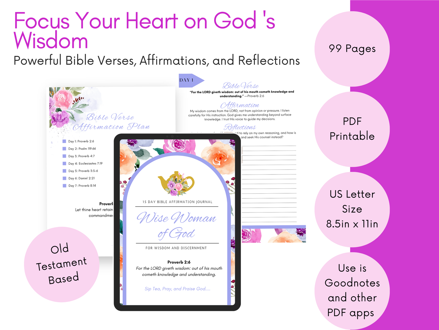 Wise Woman of God Oolong and White Tins of Tea Sampler Gift  with Bible Verses