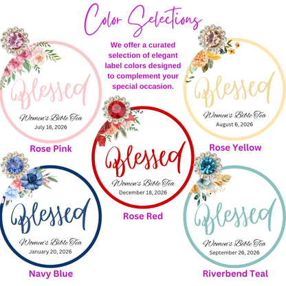 Blessed Bible Tea Party Favors for Prayer Circle and Women's Conference (Set of 10)