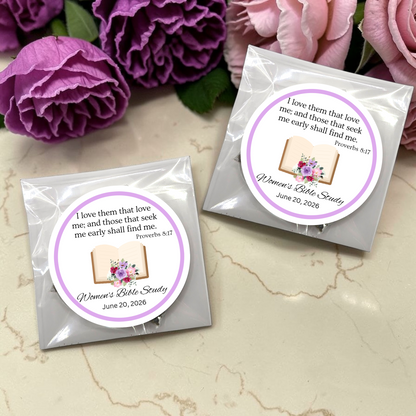 Seek and Find Scripture Tea Bags for Ladies Tea Party (Set of 20)