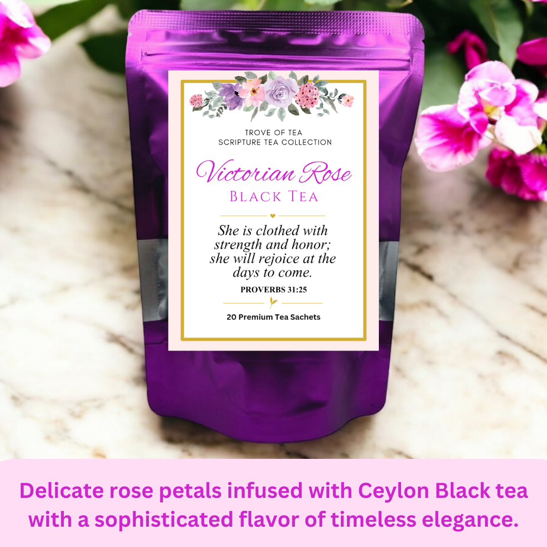 Victorian Rose Black Tea Refill Bags