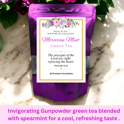 Moroccan Mint Green Tea Refill Bags