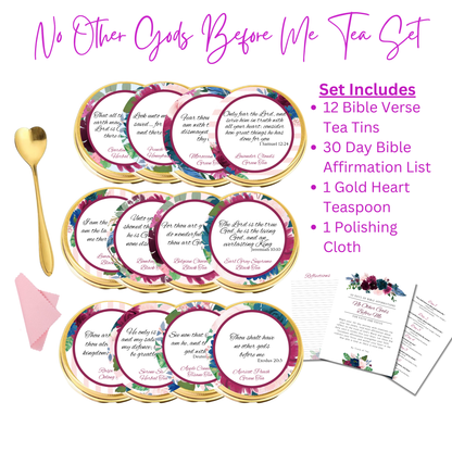 No Other Gods Before Me Tea Set
