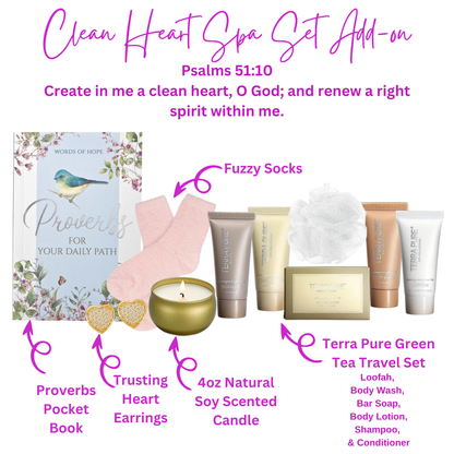 Clothed in Strength and Honor Black Tea Sampler Gift Set with Scripture Tea Bags