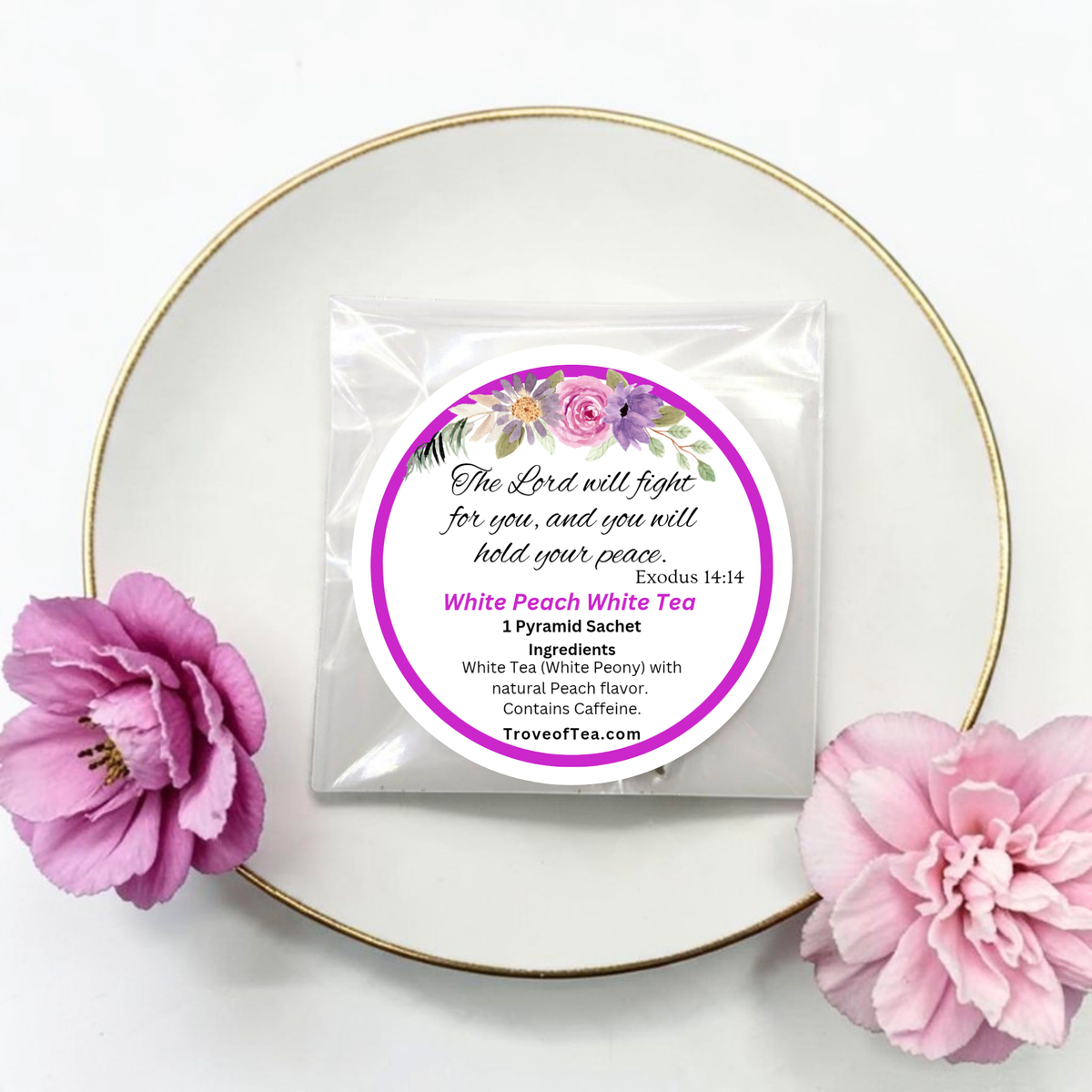White Peach White Tea Samples